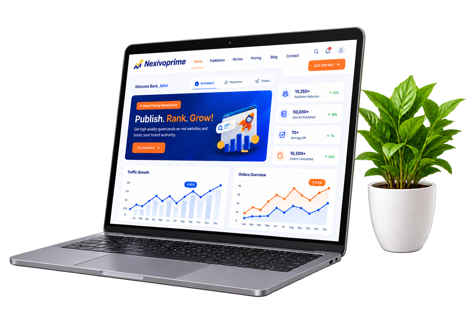 GuestPost Hub Dashboard